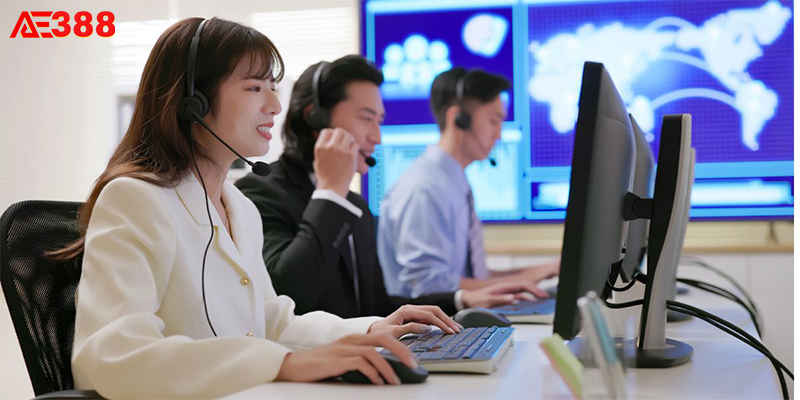 Đội ngũ hỗ trợ khách hàng hoạt động liên tục 24/7